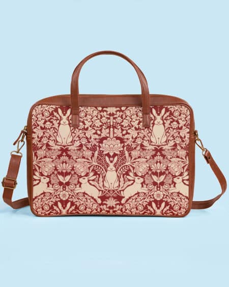 Printed Laptop Bags | Modern Damask-Year Of The Rabbit